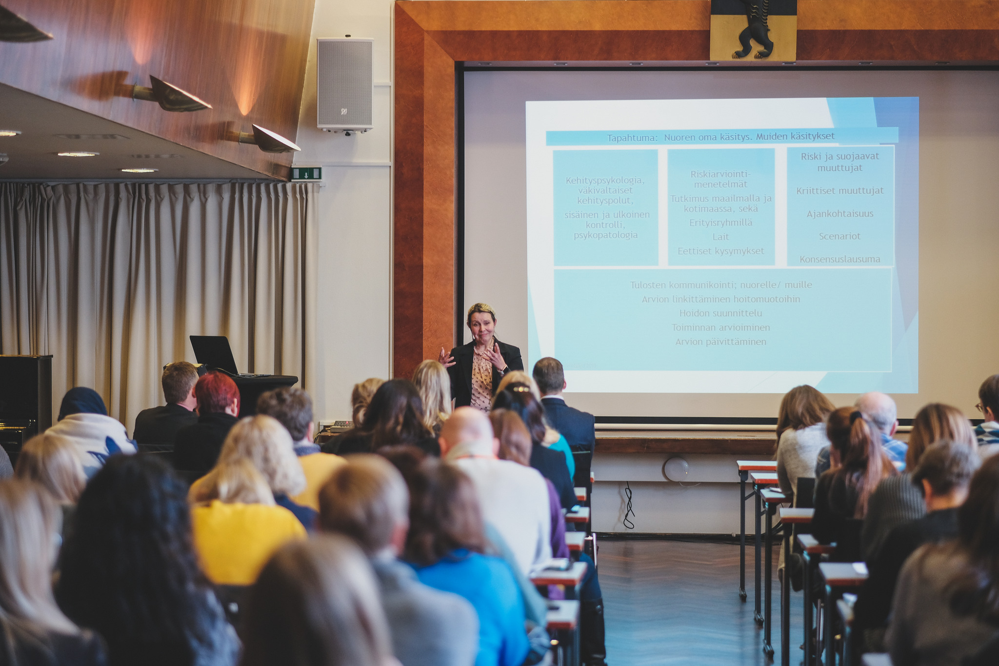 Vaativahoitoisten lasten kuntoutus seminaari puhujana Monica Gammelgård